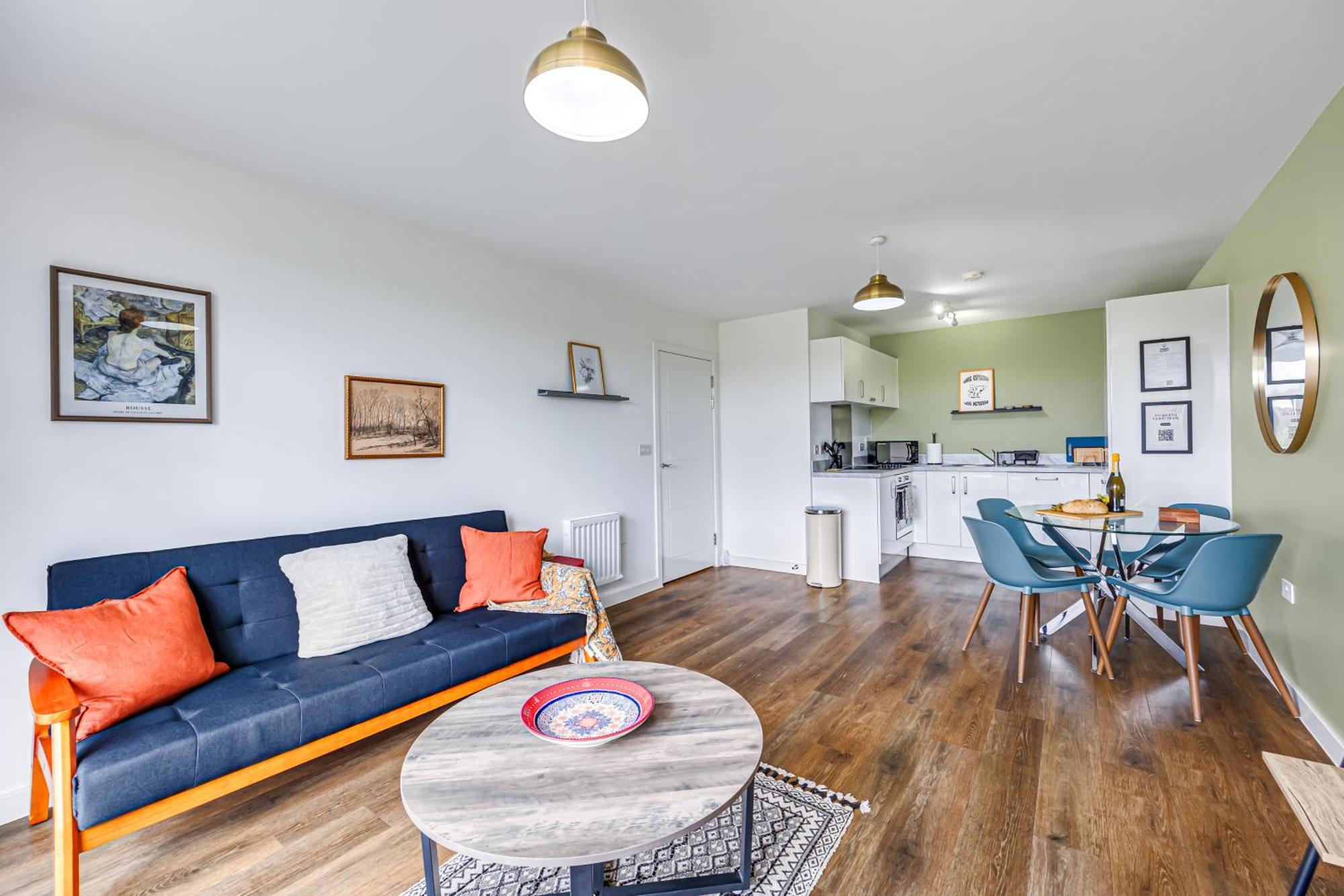 Penthouse Apartment - City Centre - Secure Parking, Balcony, Self-Check-In, Fast Wifi And Smart Tv With Netflix By Yoko Property Милтън Кейнс Екстериор снимка
